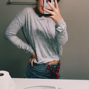 aerie open back sweater!!